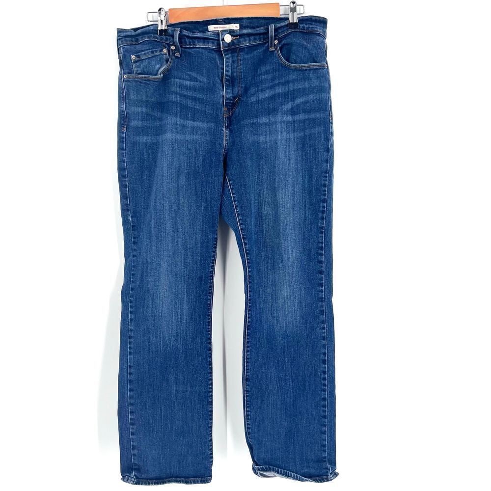 Levi’s 505 Straight Leg Blue Jeans | Size 16 plus sized hi rise mom